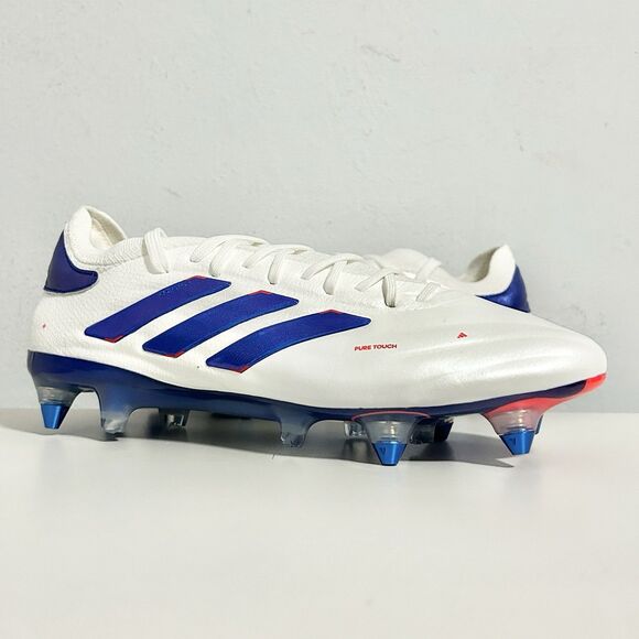 Adidas Copa Pure Elite SG “White Blue” Men’s Size Women’s Soccer  Cleats